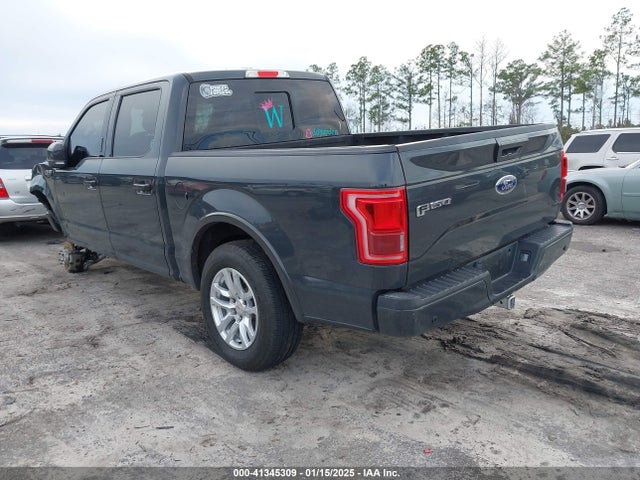 Ford F-150 Lariat 2016 1FTEW1EG6GFD43449 Image 3