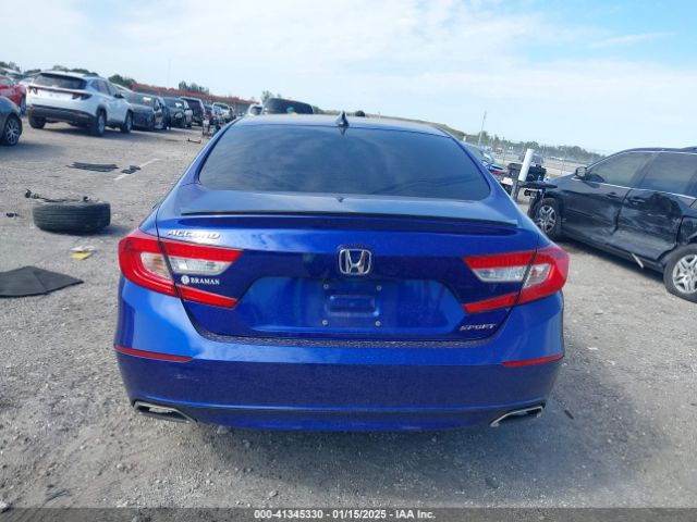 1HGCV1F38NA010770 Honda Accord Sport