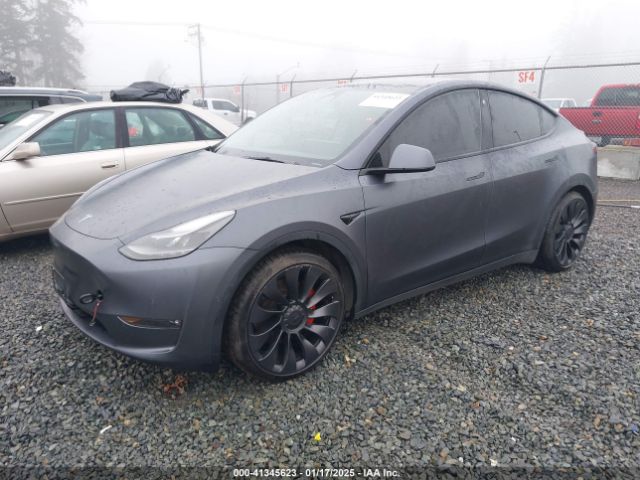 7SAYGDEF7PF582342 Tesla Model Y Performance Dual Motor All-wheel Drive