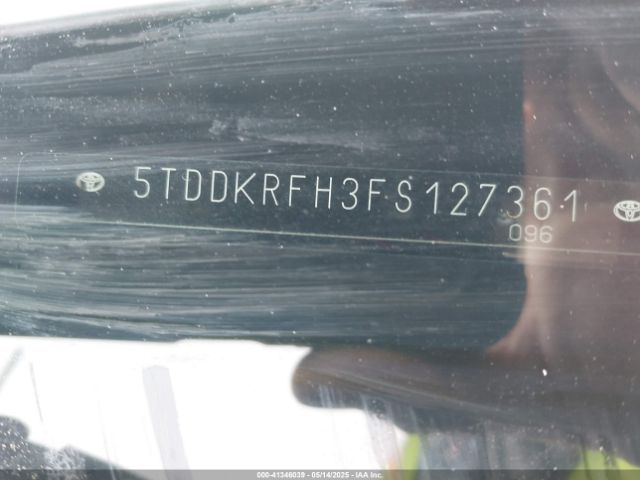 5TDDKRFH3FS127361 Toyota Highlander Limited Platinum V6