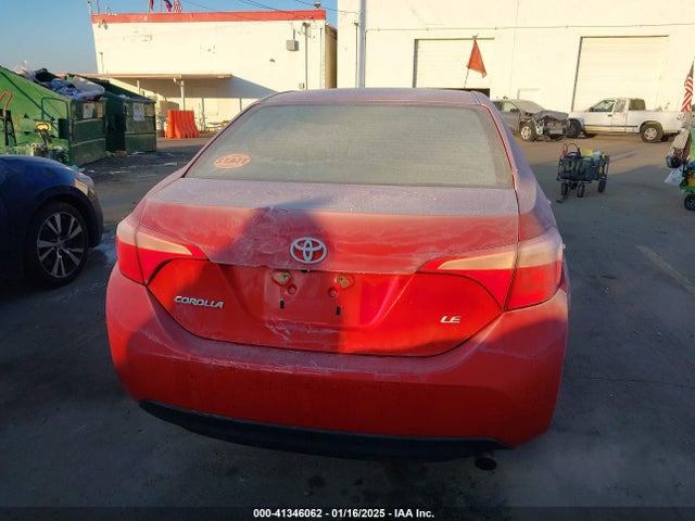 2T1BURHE0JC068288 Toyota COROLLA LE