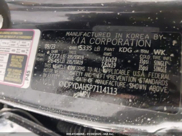 KNDPYDAH5P7114113 KIA Sportage Plug-in Hybrid X-line
