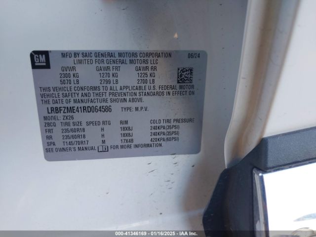 LRBFZME41RD064586 Buick Envision Preferred Awd