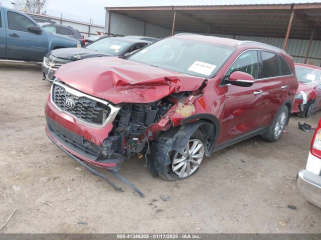 5XYPG4A37KG465964 KIA Sorento 2.4l Lx