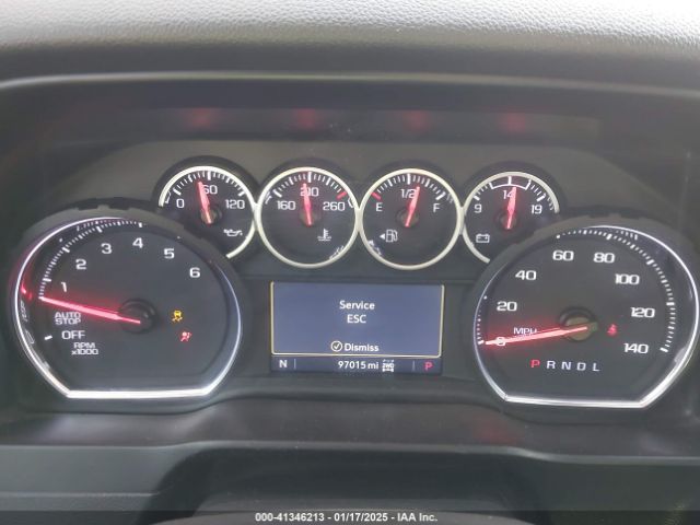 3GCUYEED7MG316757 Chevrolet Silverado 1500 4wd  Short Bed Rst