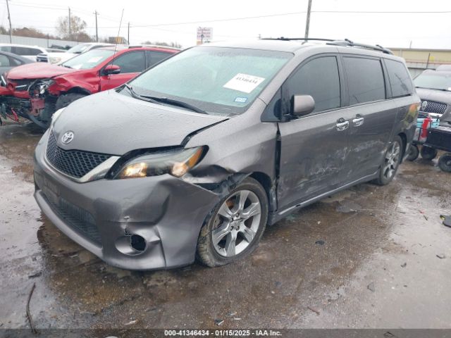 5TDXK3DC4ES434604 Toyota Sienna Se 8 Passenger