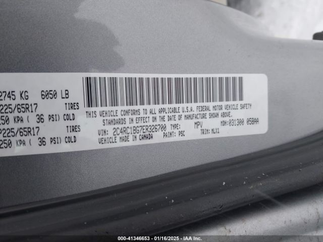 2014 CHRYSLER TOWN & COUNTRY 2C4RC1BG7ER326700 Photo 8