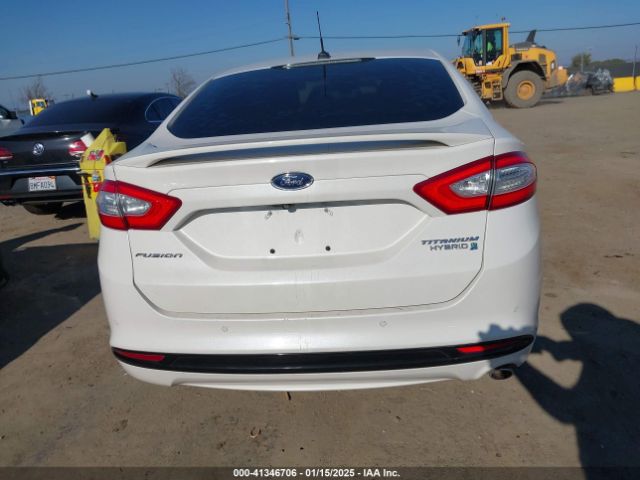 3FA6P0RU7FR172763 Ford Fusion Hybrid Titanium