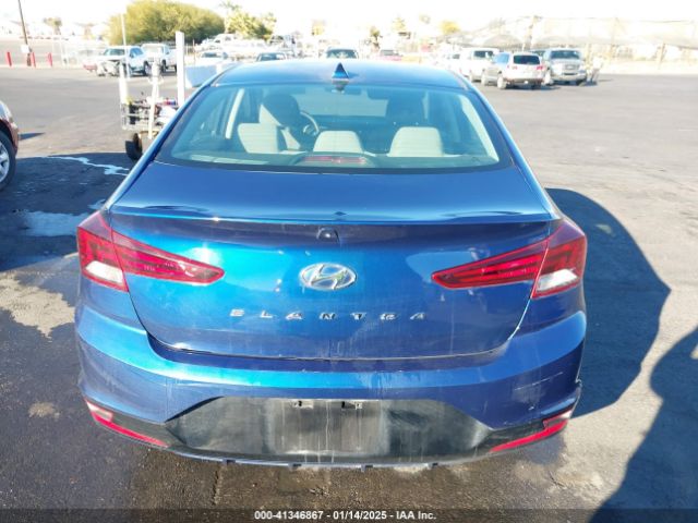 5NPD84LF9KH408665 Hyundai ELANTRA SEL