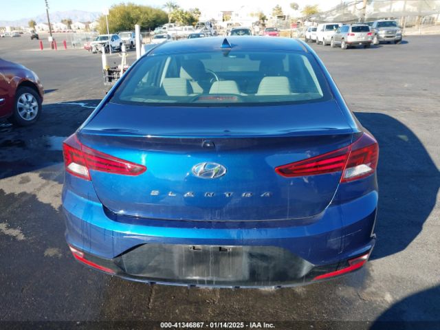 5NPD84LF9KH408665 Hyundai ELANTRA SEL