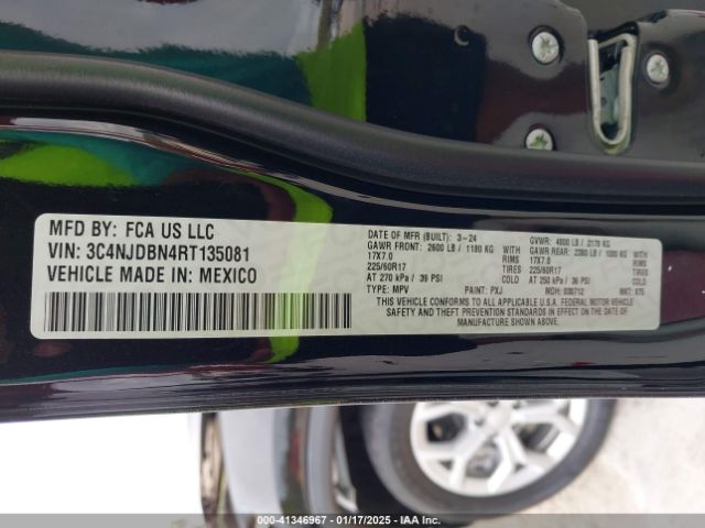 3C4NJDBN4RT135081 Jeep Compass Latitude 4x4