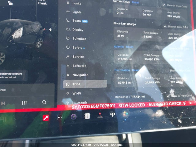 2021 TESLA MODEL Y 5YJYGDEE5MF075911 Photo 6