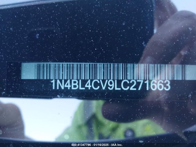 1N4BL4CV9LC271663 Nissan Altima Sr Fwd
