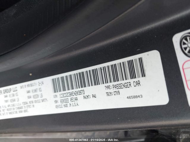 1C3CDZCB0EN203973 Dodge Avenger Sxt