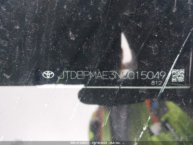 JTDEPMAE3N3015049 Toyota COROLLA LE