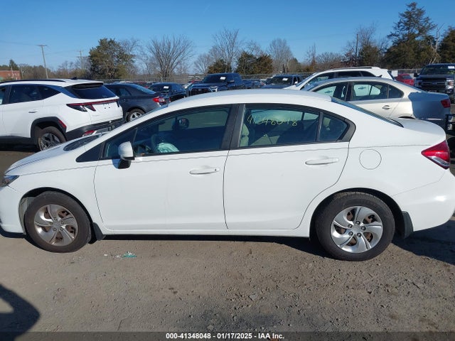 Honda Civic Lx 2014 2HGFB2F57EH504763 Image 14