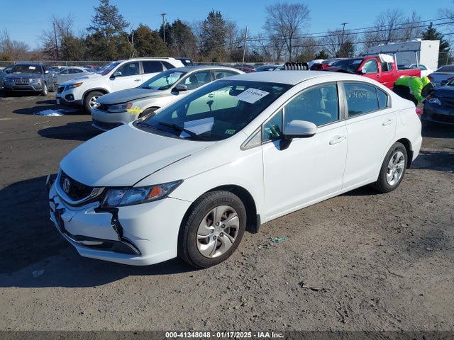 Honda Civic Lx 2014 2HGFB2F57EH504763 Image 2