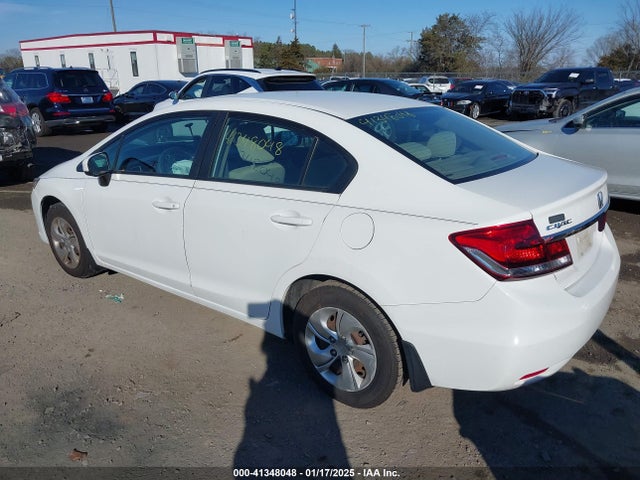 Honda Civic Lx 2014 2HGFB2F57EH504763 Image 3