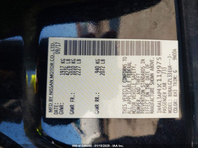 Niss Altima 2018 1N4AL3AP4JC119975 Image 22