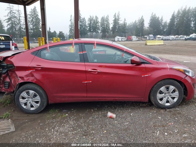 Hyundai ELANTRA SE 2016 5NPDH4AE4GH747853 Image 12