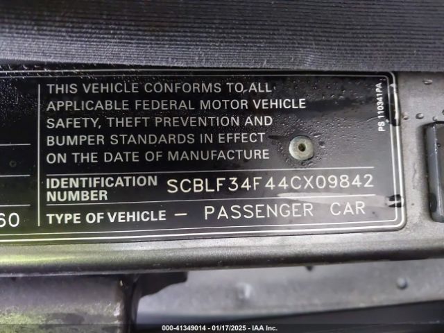 2004 BENTLEY ARNAGE SCBLF34F44CX09842 Photo 8