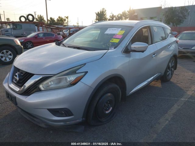 5N1AZ2MG6FN245082 Nissan Murano Platinum