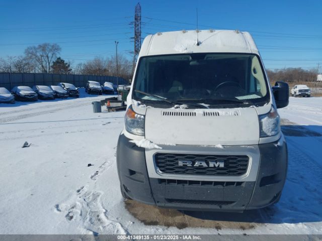 3C6LRVDG8ME526646 RAM Promaster 2500 High Roof 159 Wb