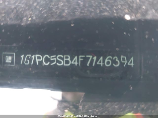 1G1PC5SB4F7146394 Chevrolet Cruze 1lt Auto