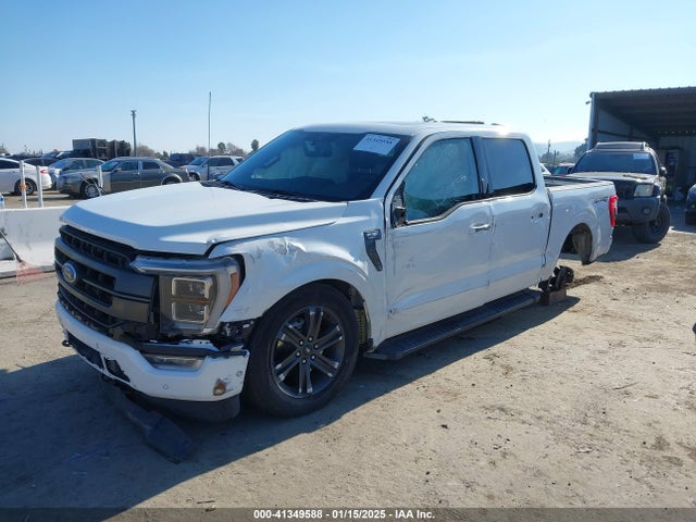 Ford F-150 Lariat 2022 1FTFW1E83NFA92867 Image 2