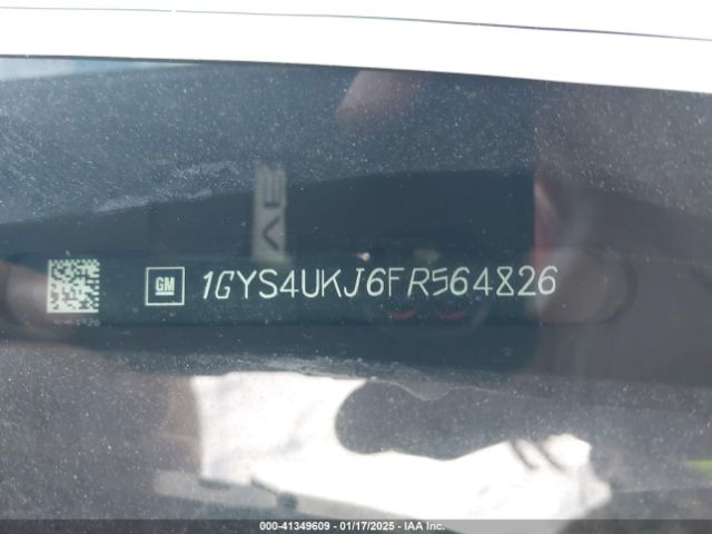 1GYS4UKJ6FR564826 Cadillac Escalade Esv Platinum