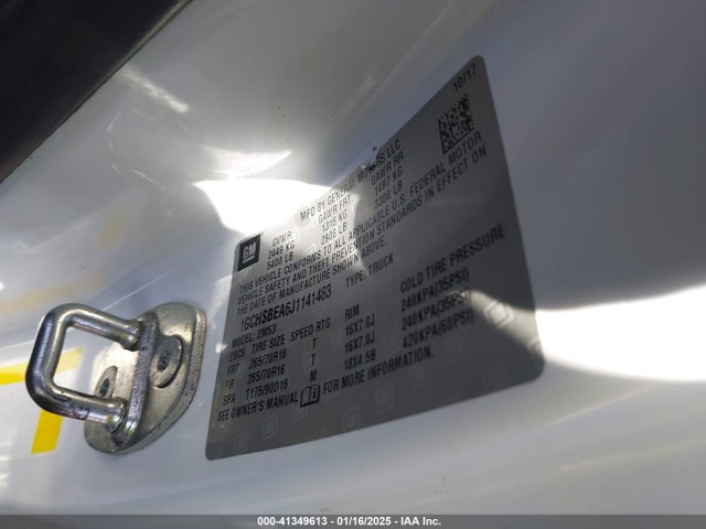 Chevrolet Colorado Wt 2018 1GCHSBEA6J1141483 Image 9