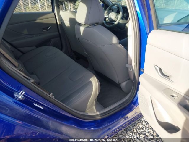 KMHLM4AJ4PU083298 Hyundai Elantra Hybrid Blue