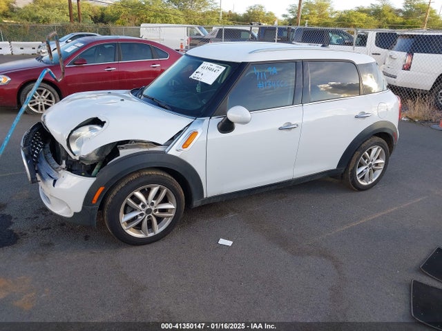 2012 MINI COOPER COUNTRYMAN WMWZB3C51CWM02747 Photo 1