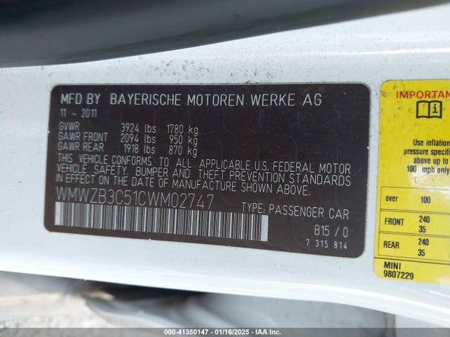 2012 MINI COOPER COUNTRYMAN WMWZB3C51CWM02747 Photo 8