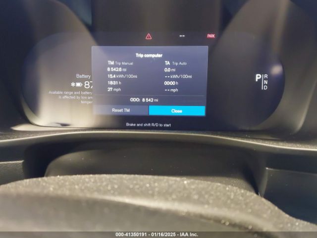YV4ED3UM4P2052302 Volvo Xc40 Recharge Pure Electric Twin Ultimate
