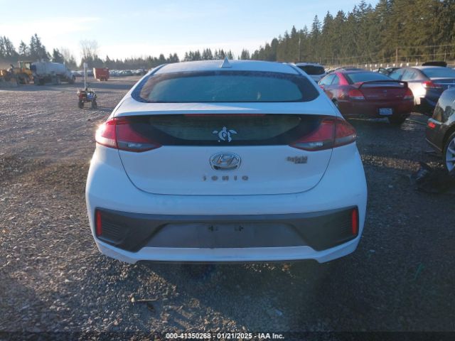 KMHC65LC8NU277666 Hyundai Ioniq Hybrid Blue