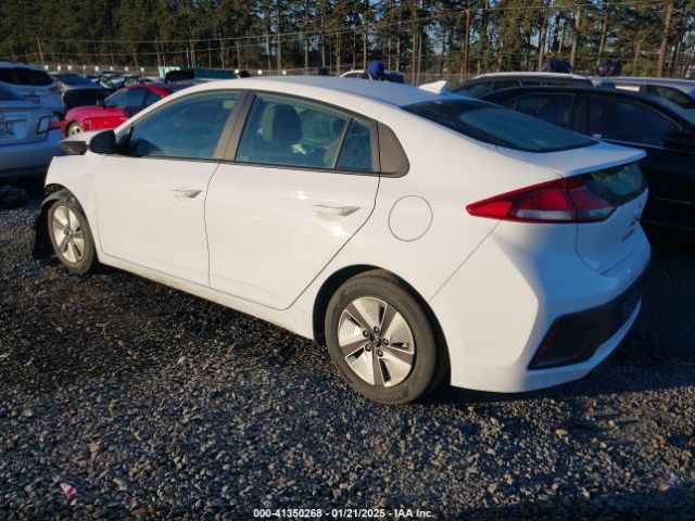 KMHC65LC8NU277666 Hyundai Ioniq Hybrid Blue