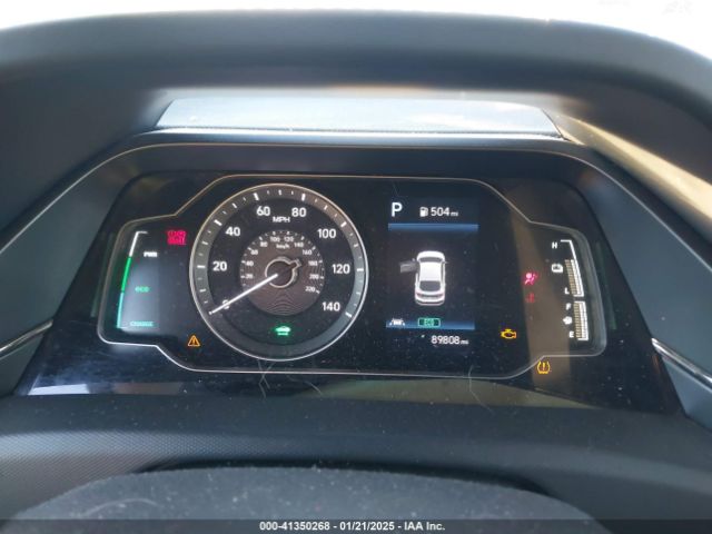 KMHC65LC8NU277666 Hyundai Ioniq Hybrid Blue