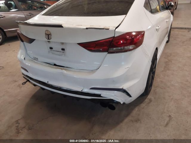 KMHD04LB9JU505885 Hyundai Elantra Sport