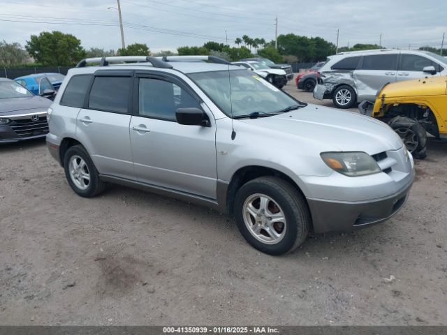 2004 MITSUBISHI OUTLANDER JA4LX31FX4U006619 Photo 0