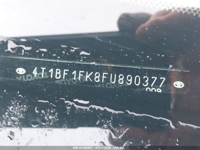 4T1BF1FK8FU890377 Toyota CAMRY XLE