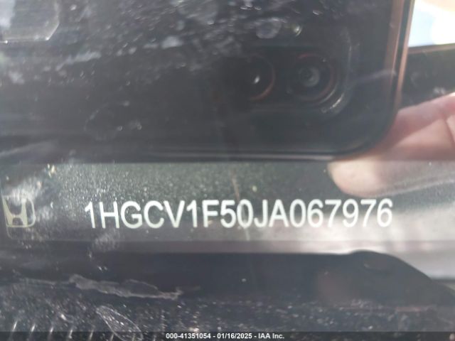 1HGCV1F50JA067976 Honda Accord Ex-l