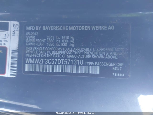 2013 MINI CLUBMAN WMWZF3C57DT571310 Photo 8