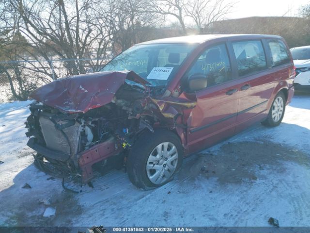 2C4RDGBG7GR134888 Dodge Grand Caravan American Value Pkg