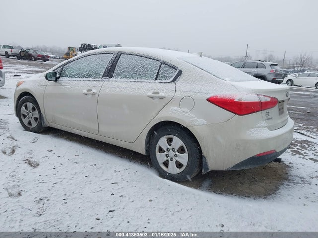 KIA FORTE LX 2014 KNAFK4A64E5101287 Image 3