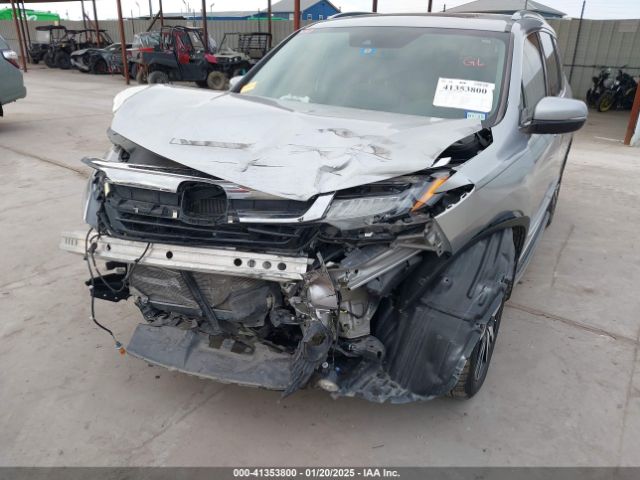 5FNYF5H96MB020794 Honda Pilot 2wd Touring 8 Passenger