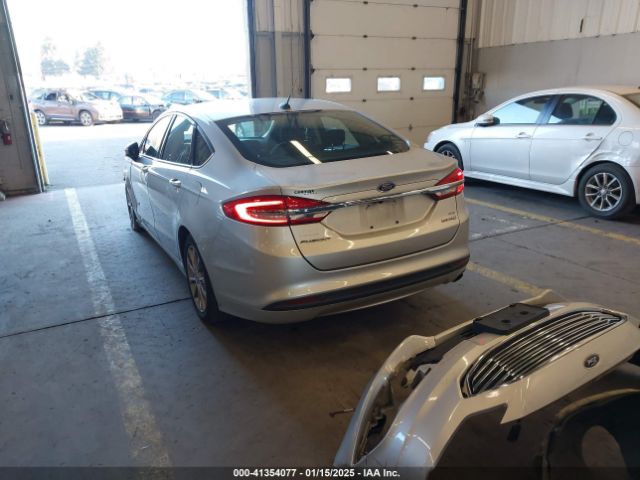 3FA6P0LU0HR158411 Ford Fusion Hybrid Se