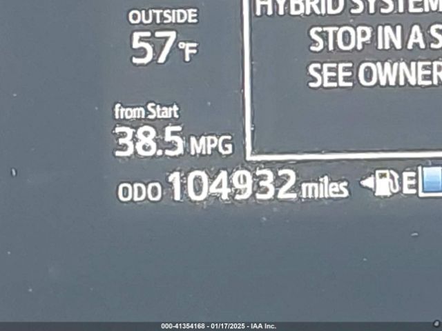 JTDKDTB32J1606143 Toyota Prius C Two