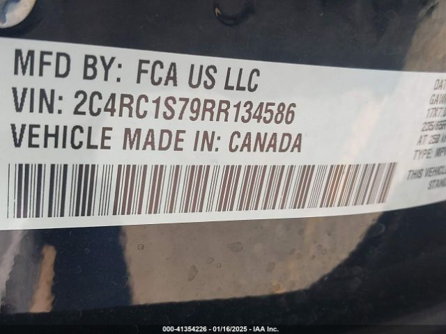 2C4RC1S79RR134586 Chrysler Pacifica Hybrid Select