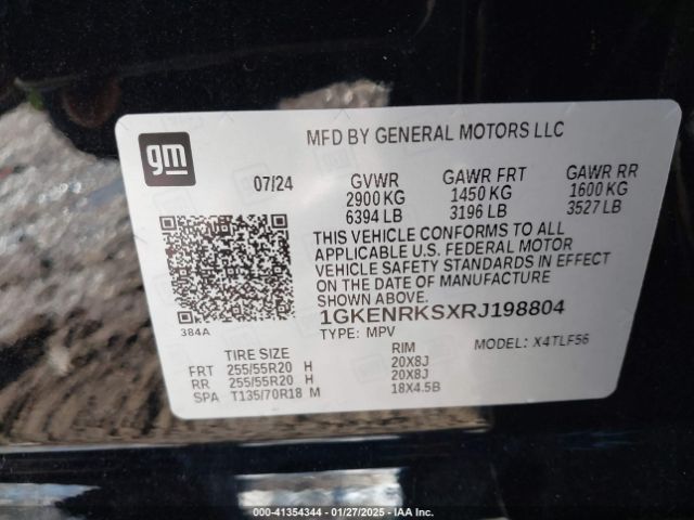 1GKENRKSXRJ198804 GMC Acadia Awd Denali